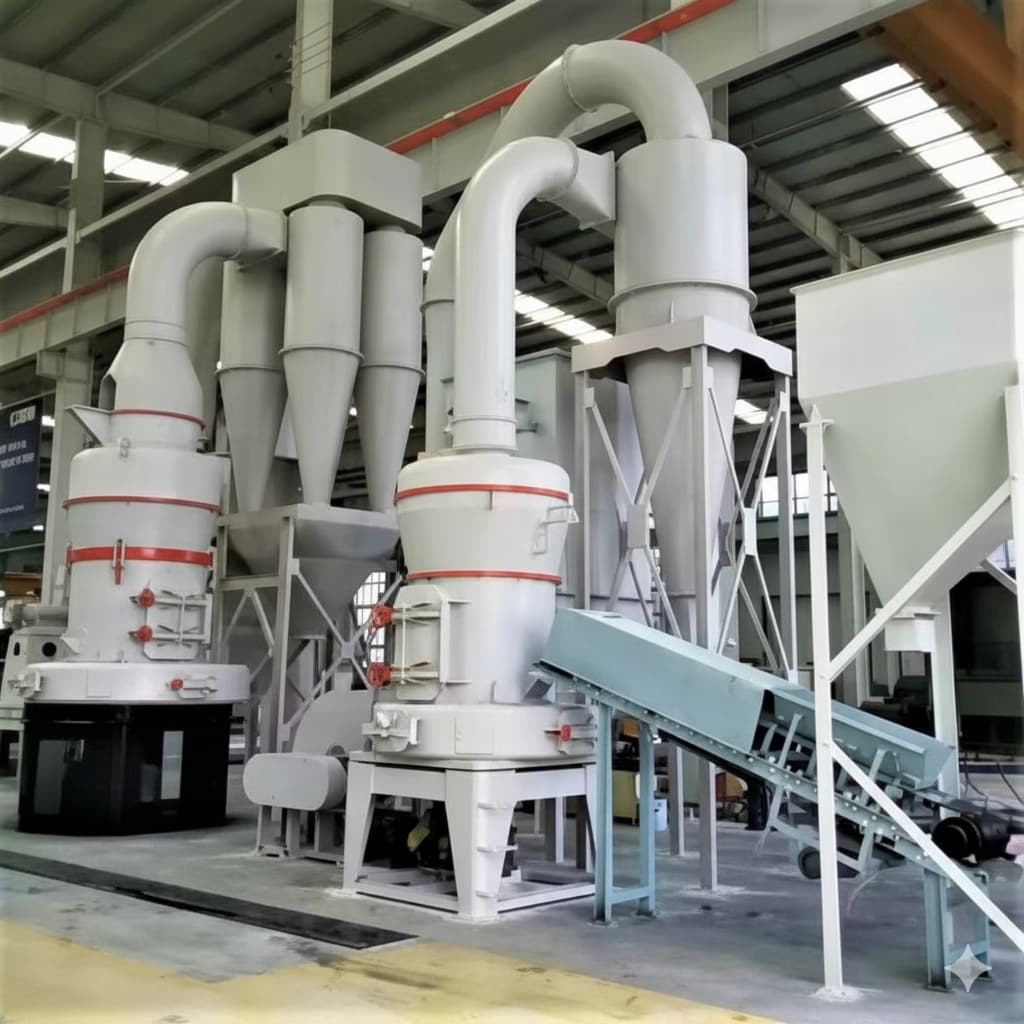 Barite mill facility